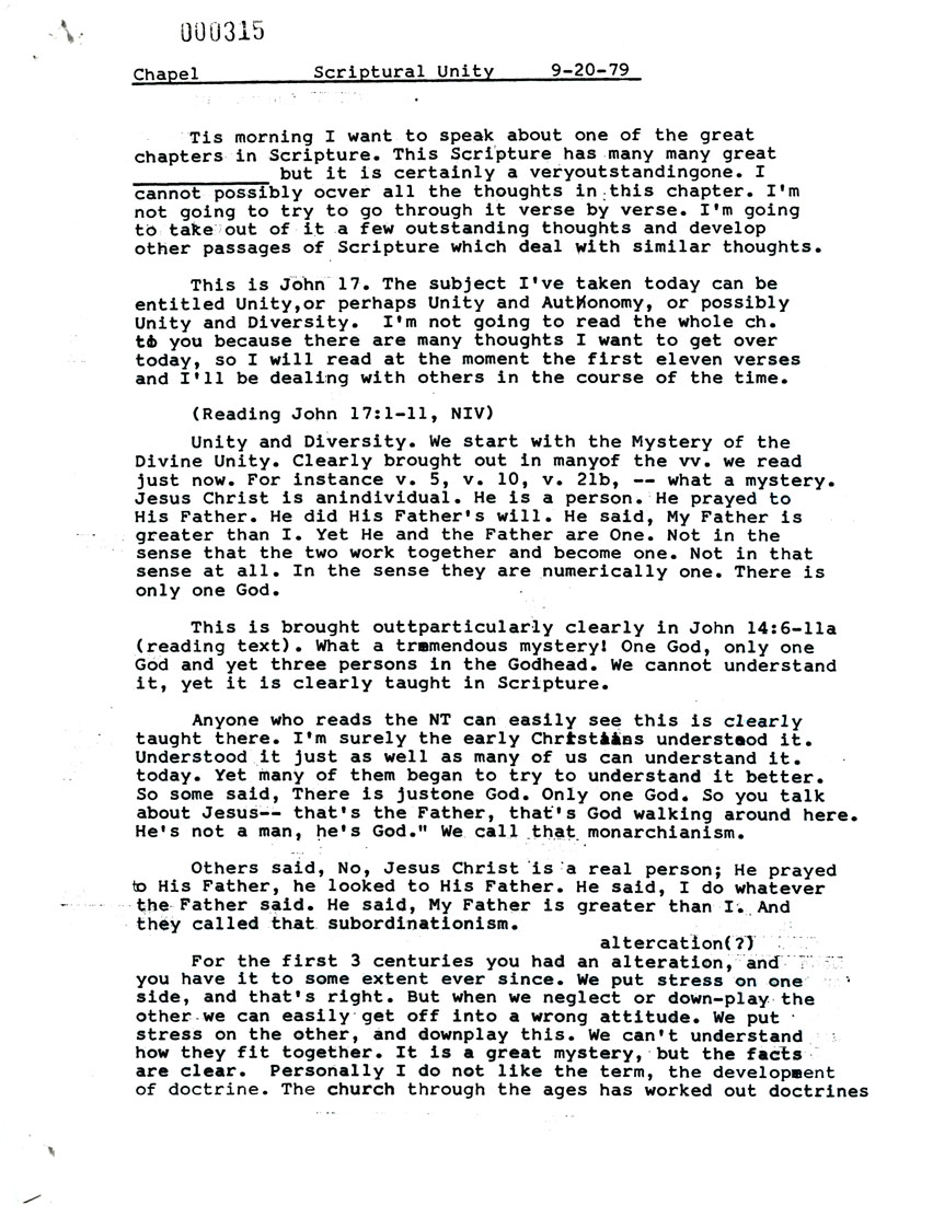 Page One