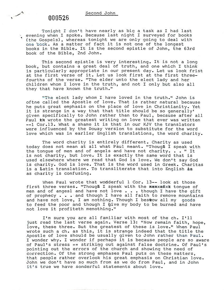 Page One