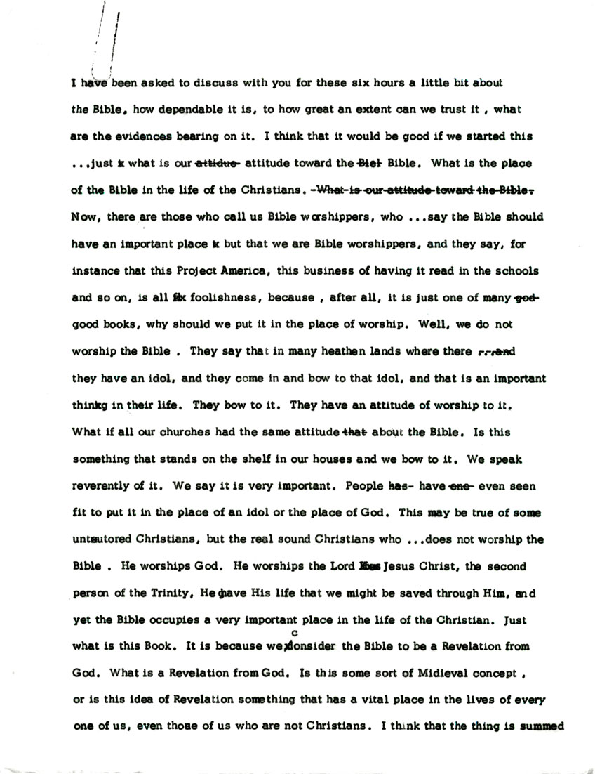 Page One