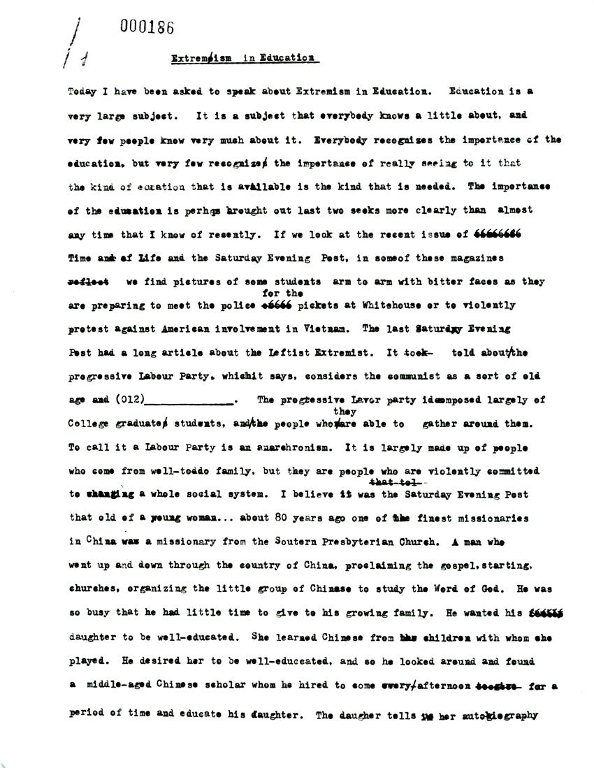 Page One