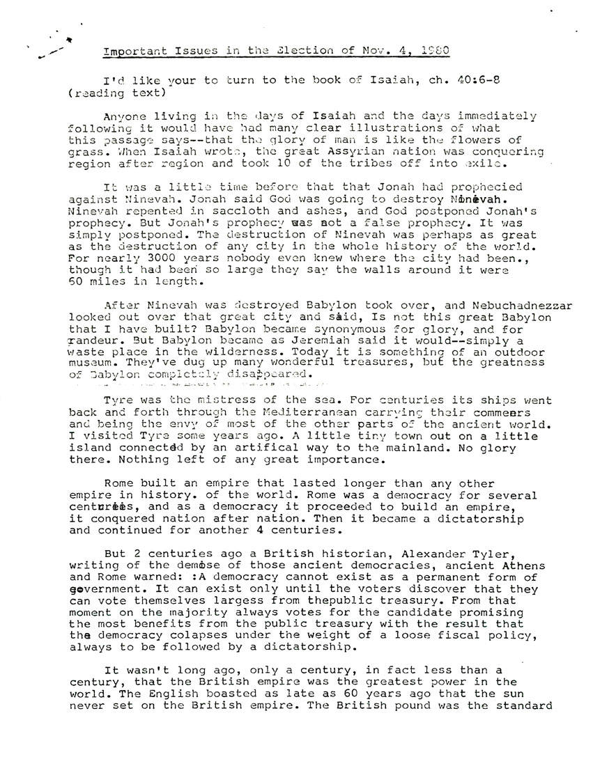 Page One