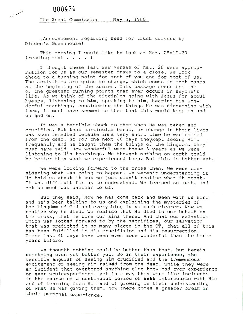 Page One