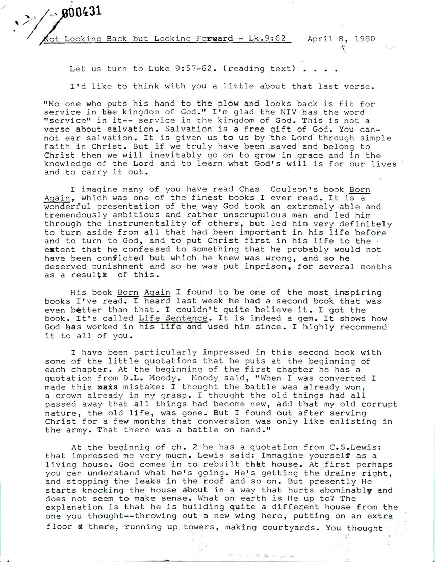Page One
