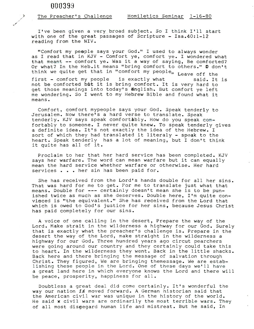 Page One