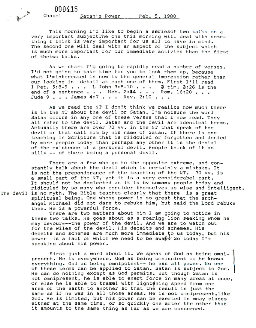Page One