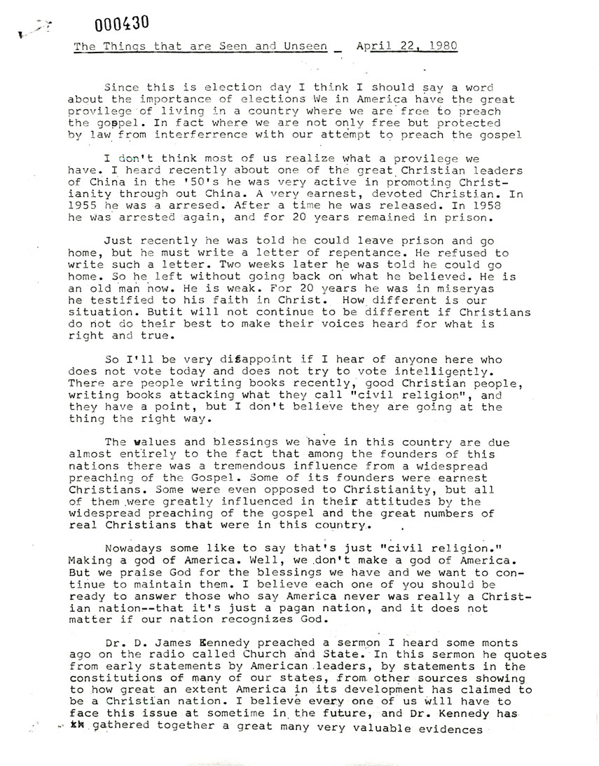 Page One