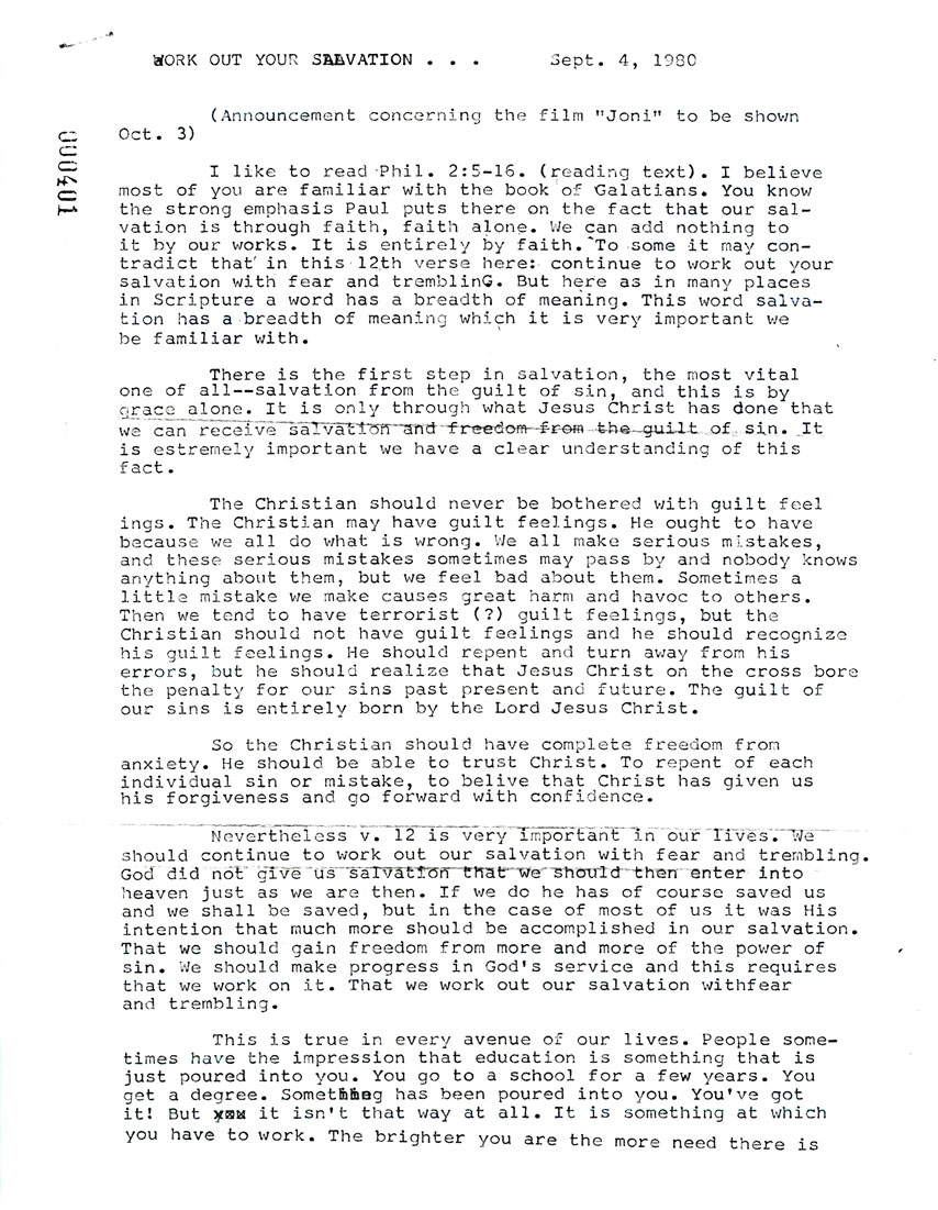 Page One