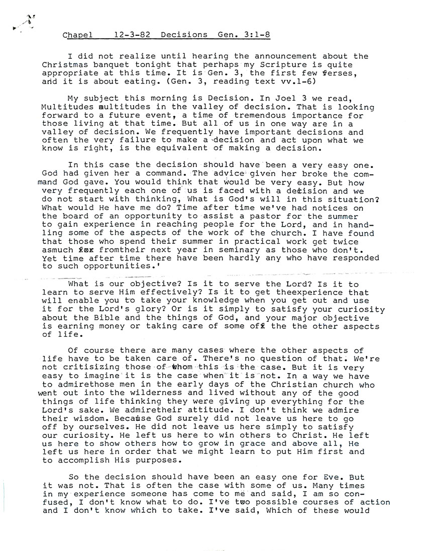 Page One