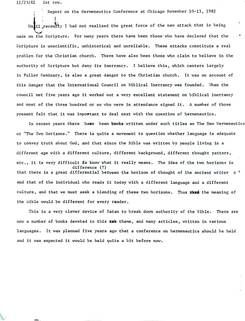 Page One