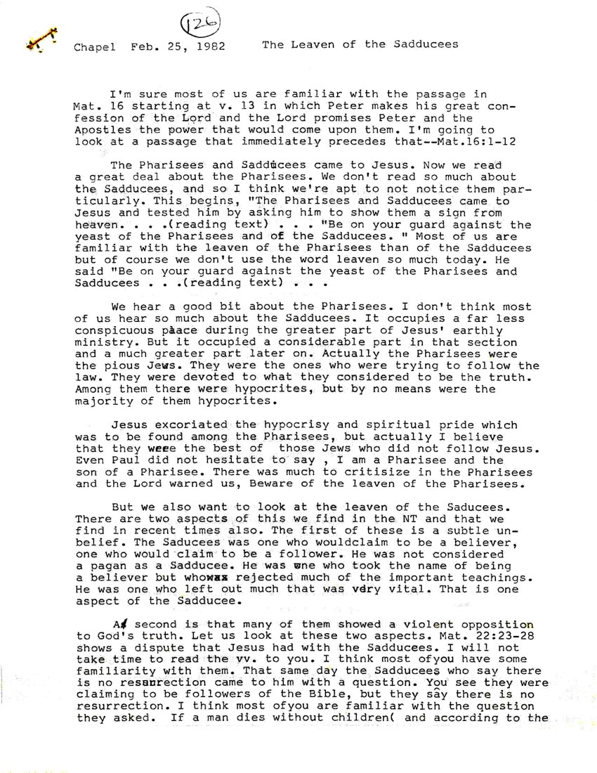 Page One