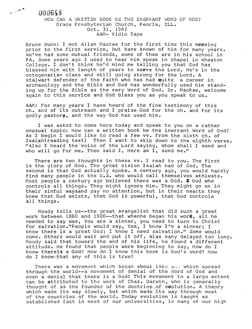 Page One