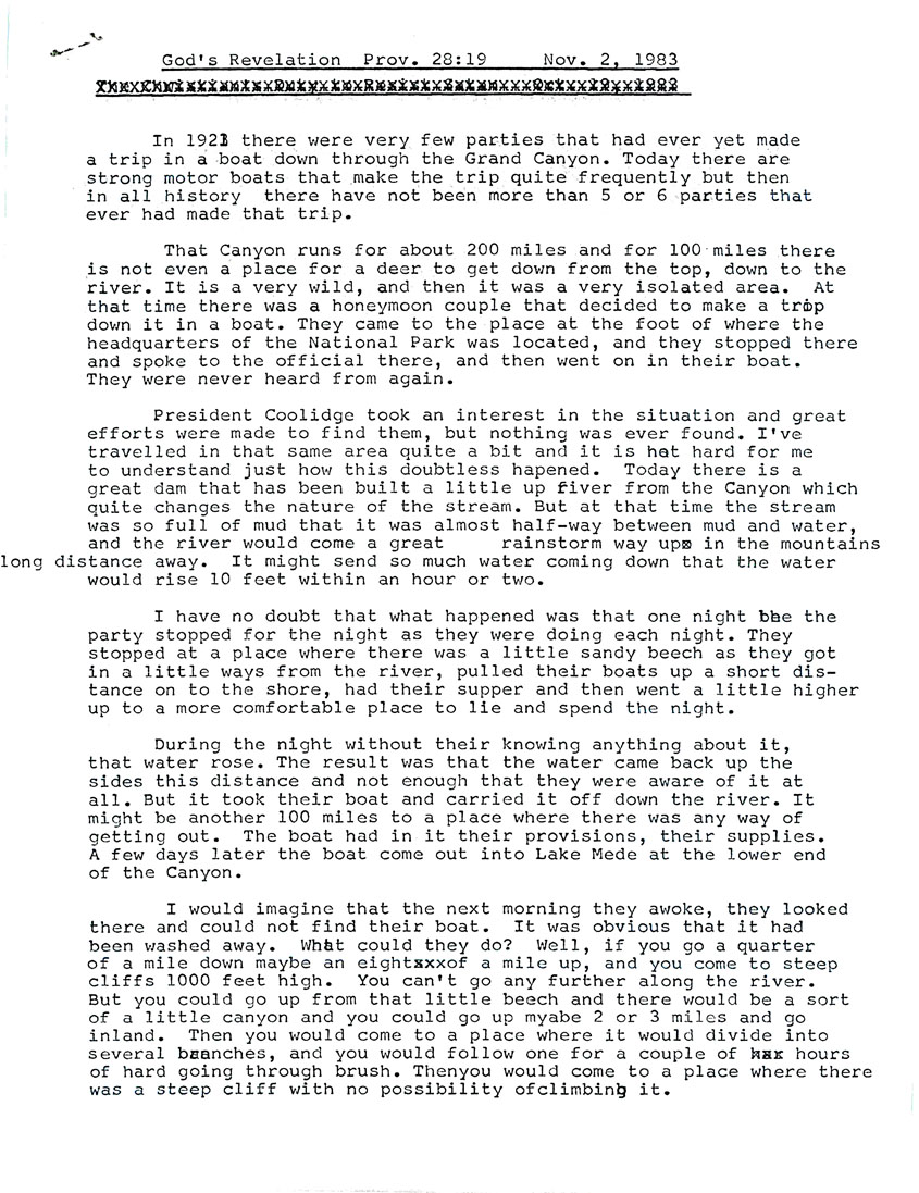 Page One