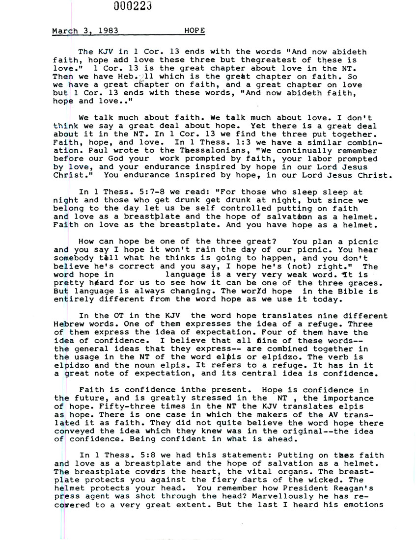 Page One