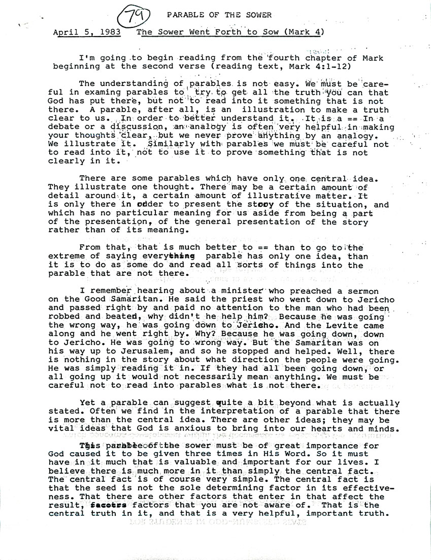 Page One