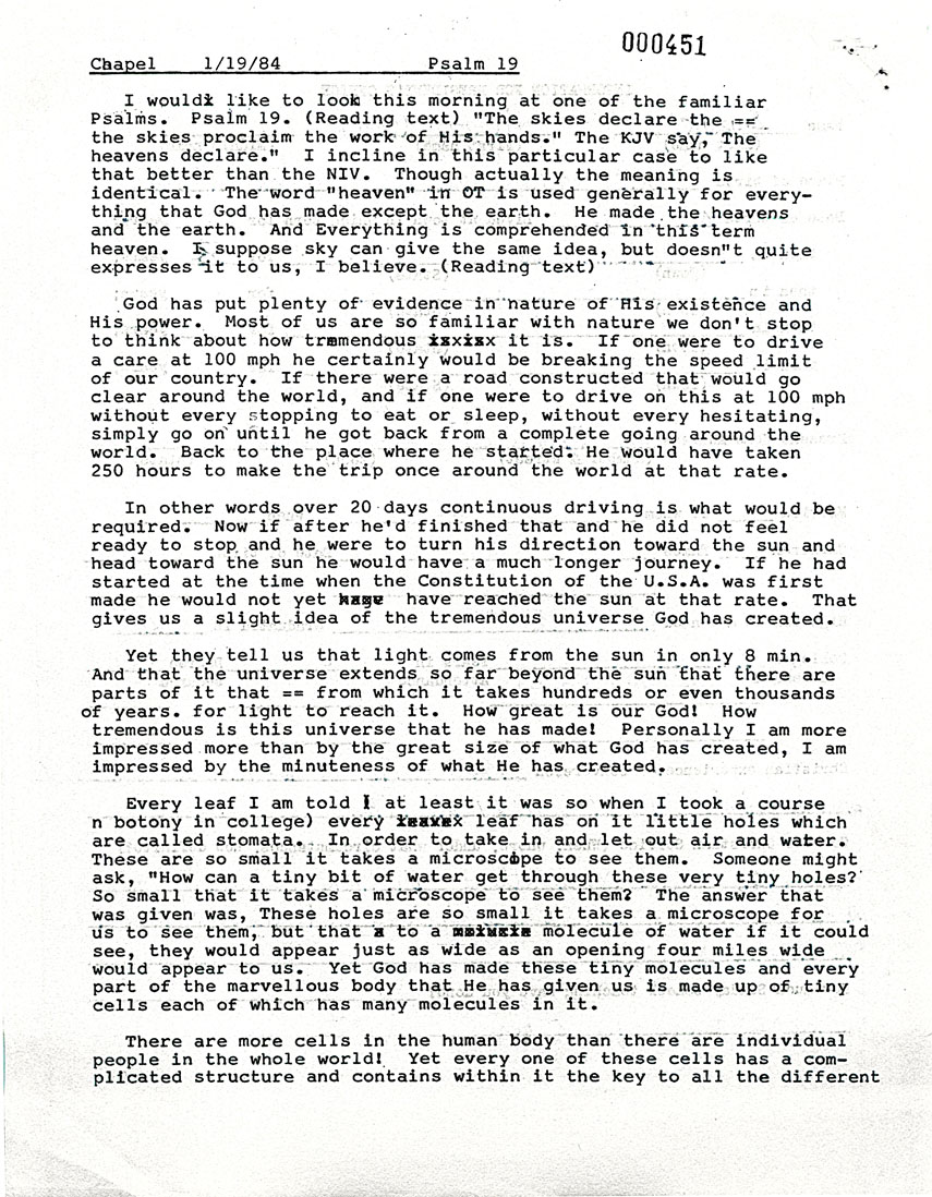 Page One