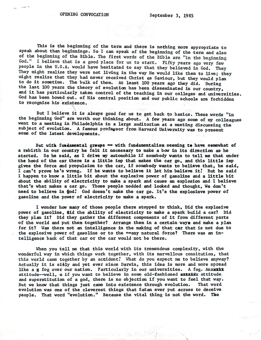 Page One