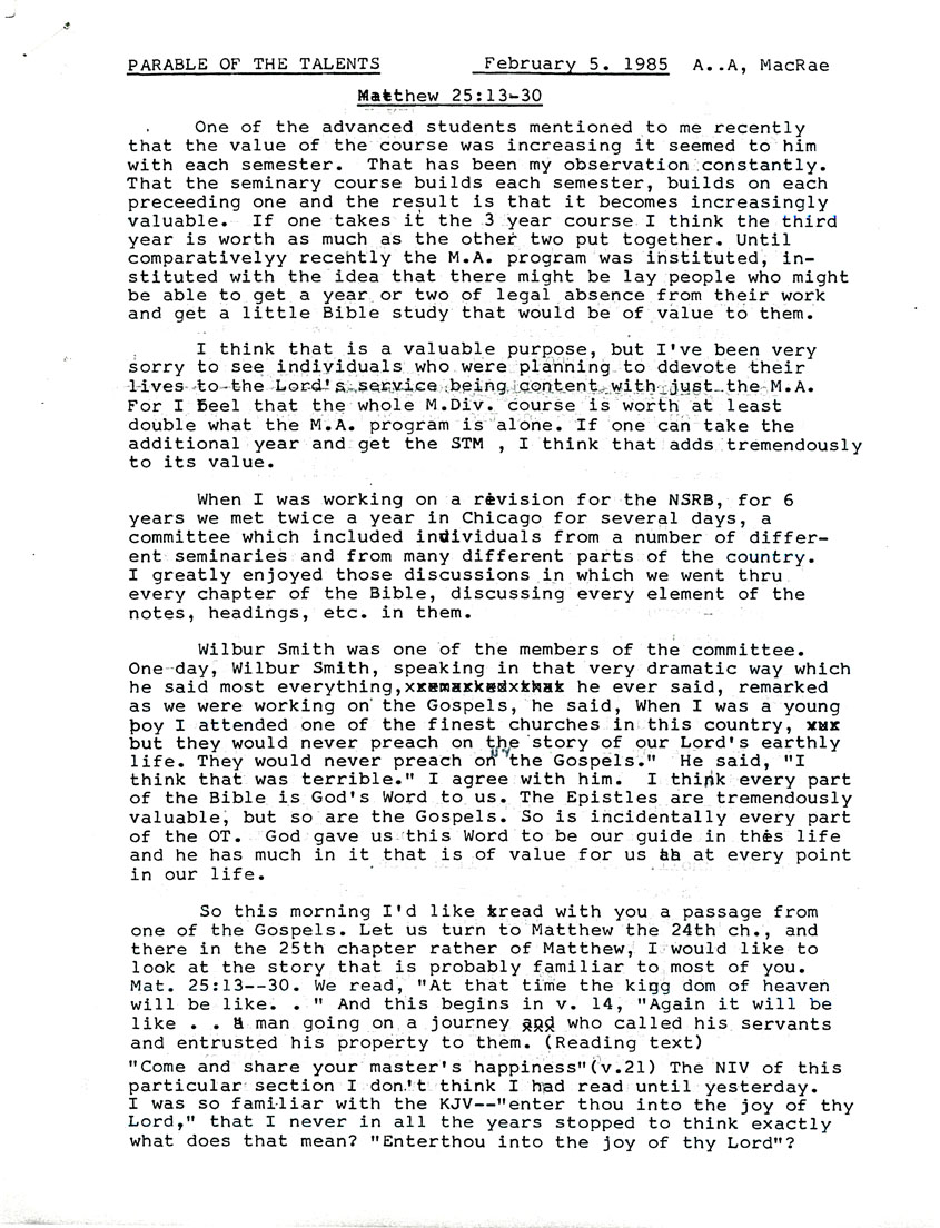 Page One