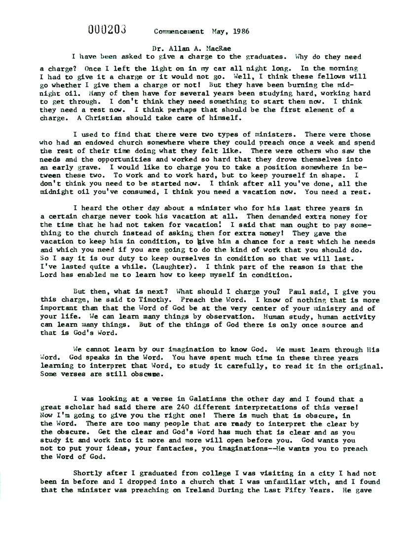 Page One