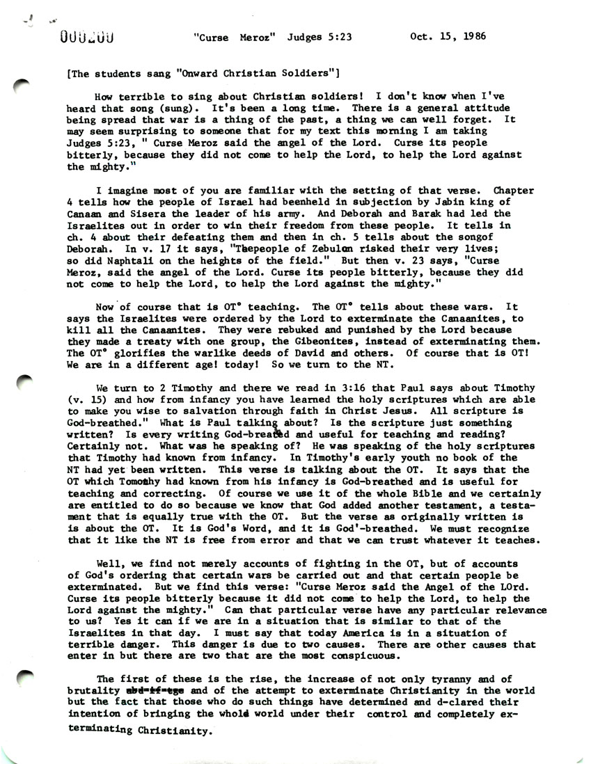 Page One