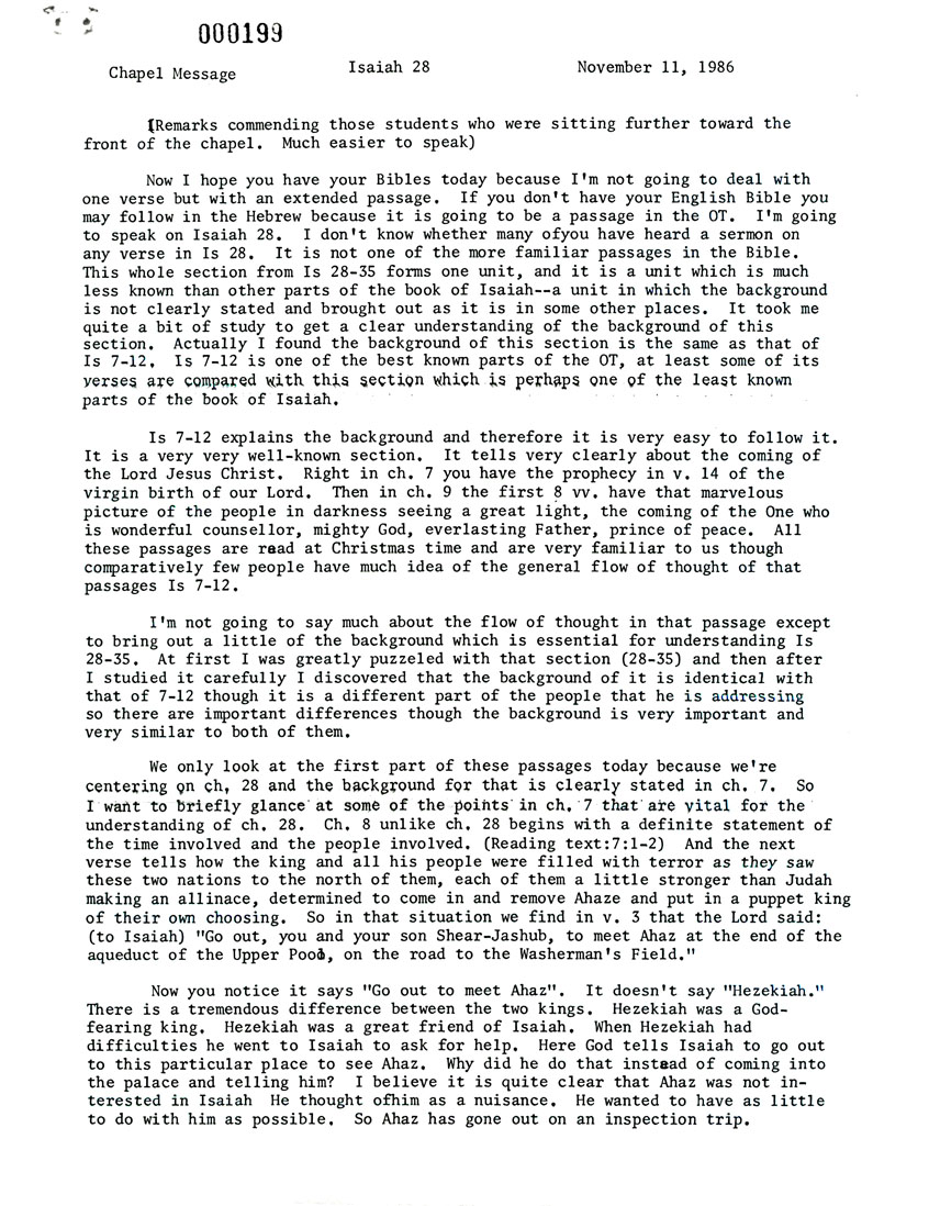 Page One