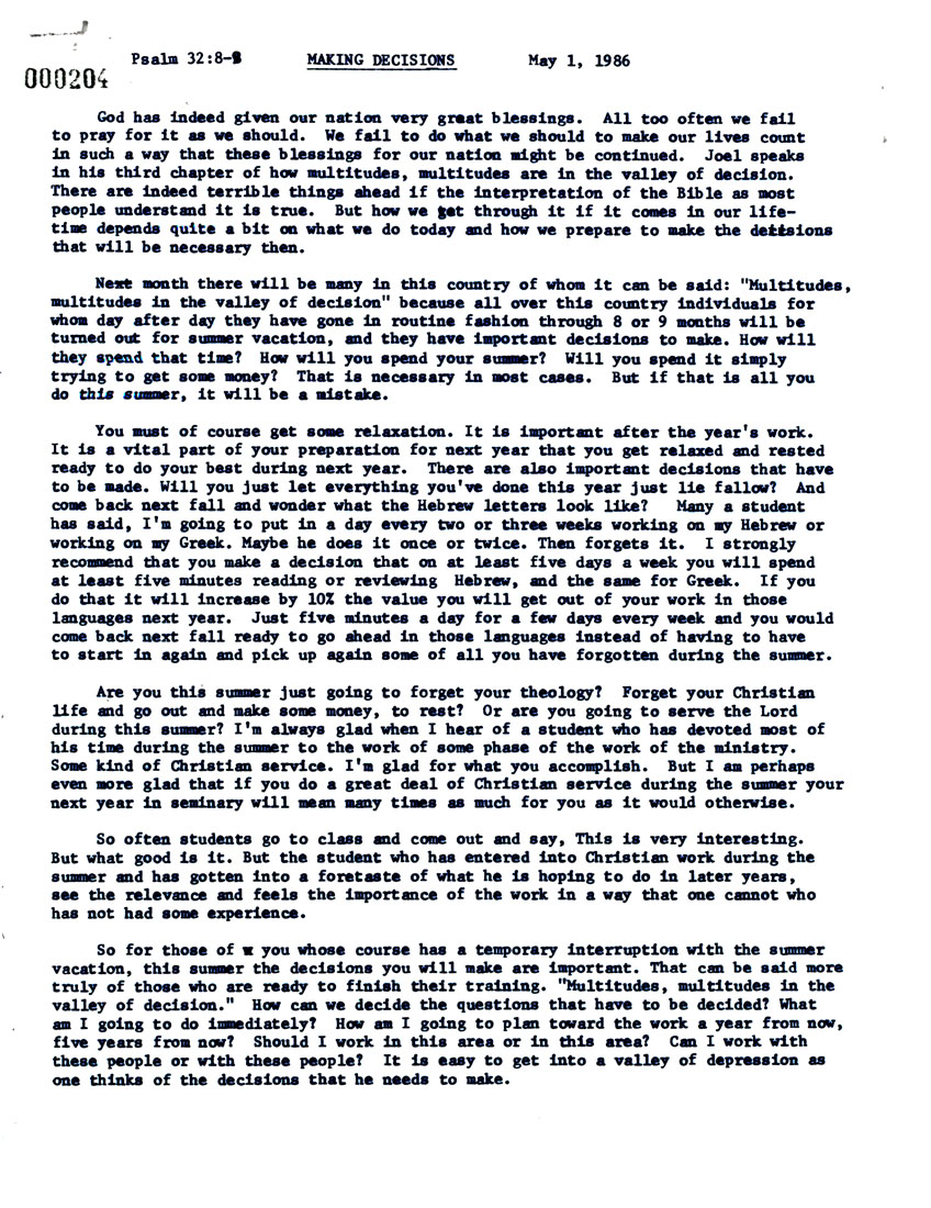 Page One