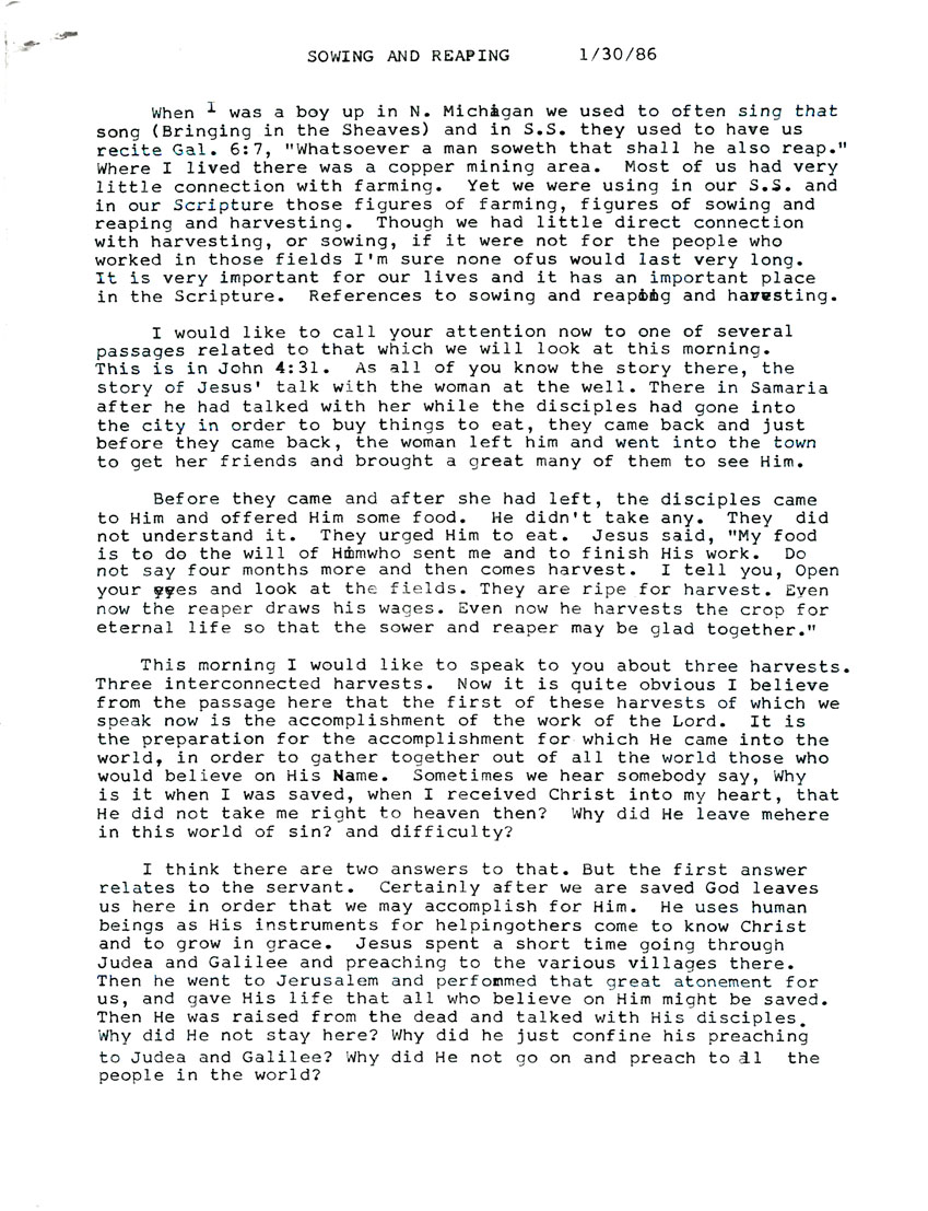 Page One