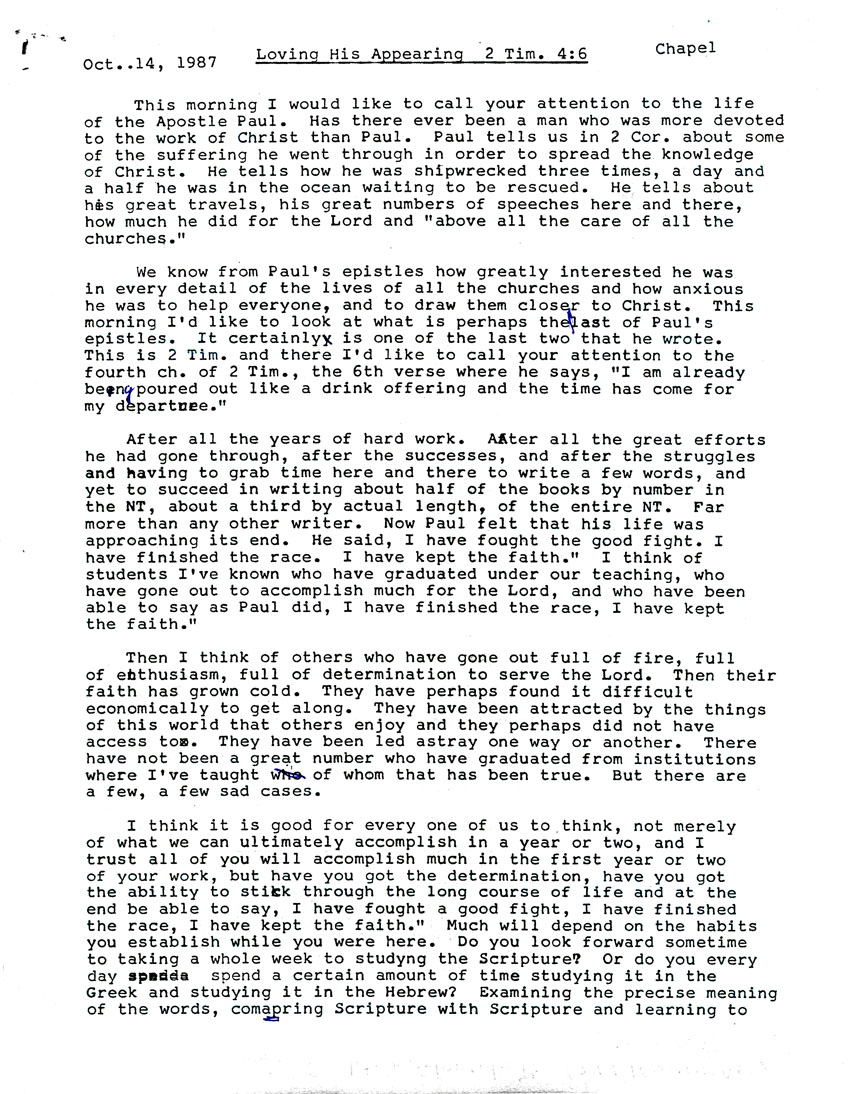 Page One