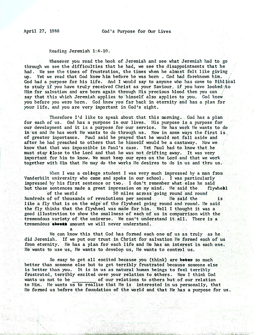 Page One