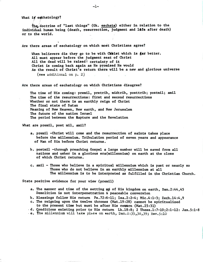 Page One