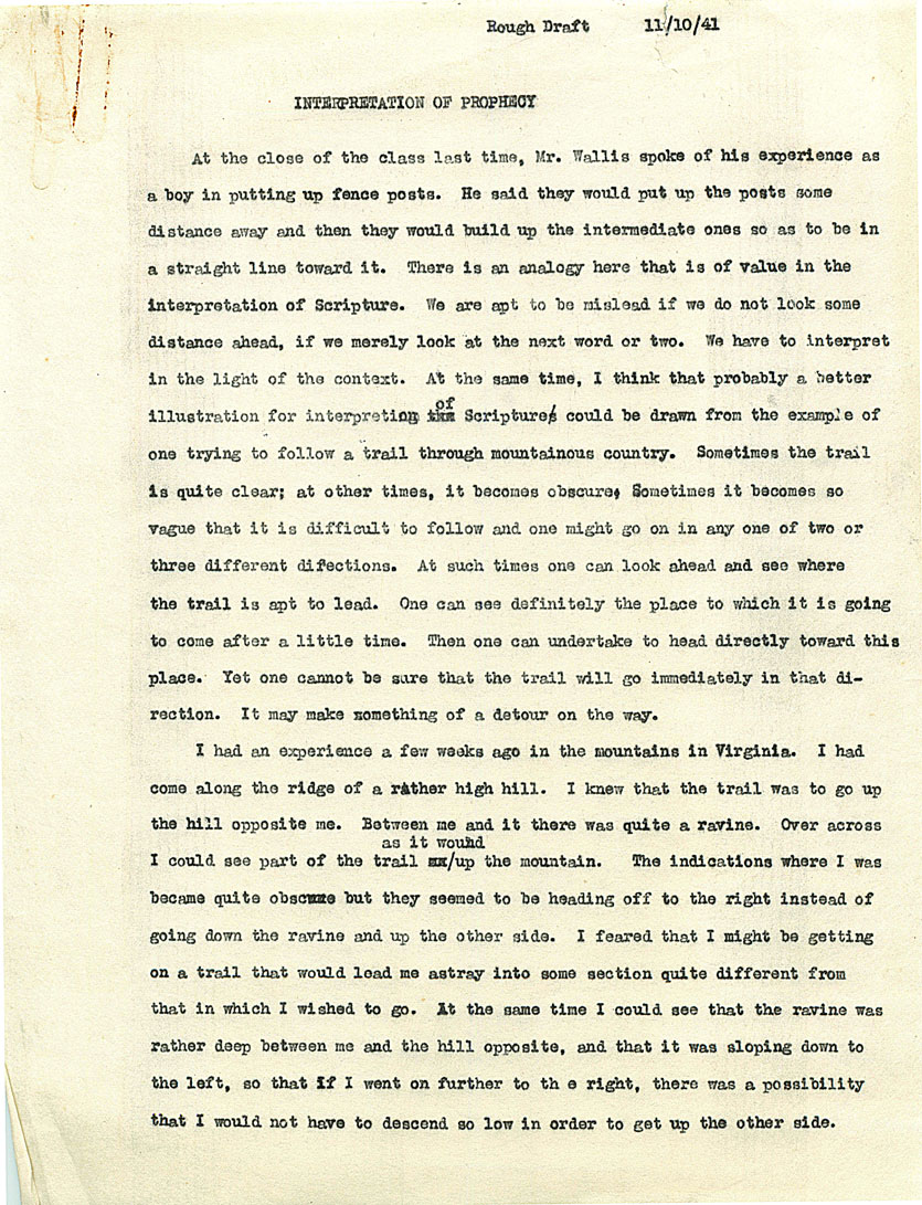 Page One