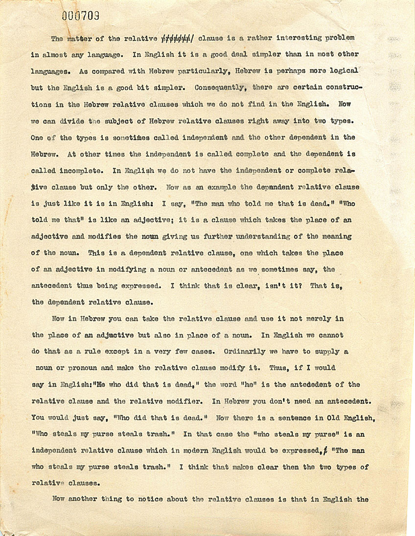 Page One