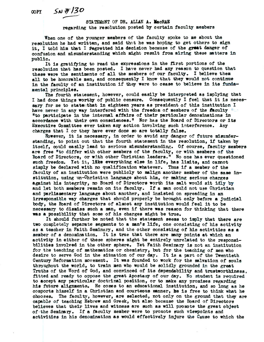 Page One
