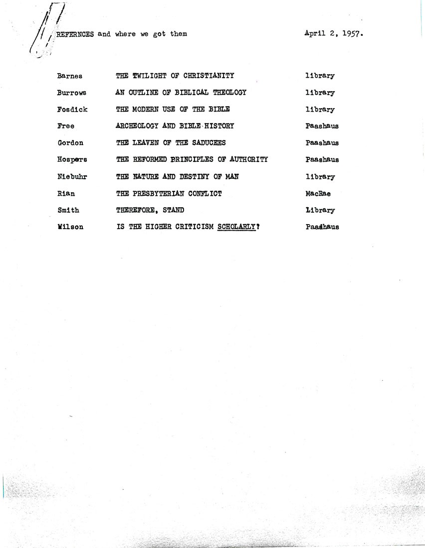 Page One