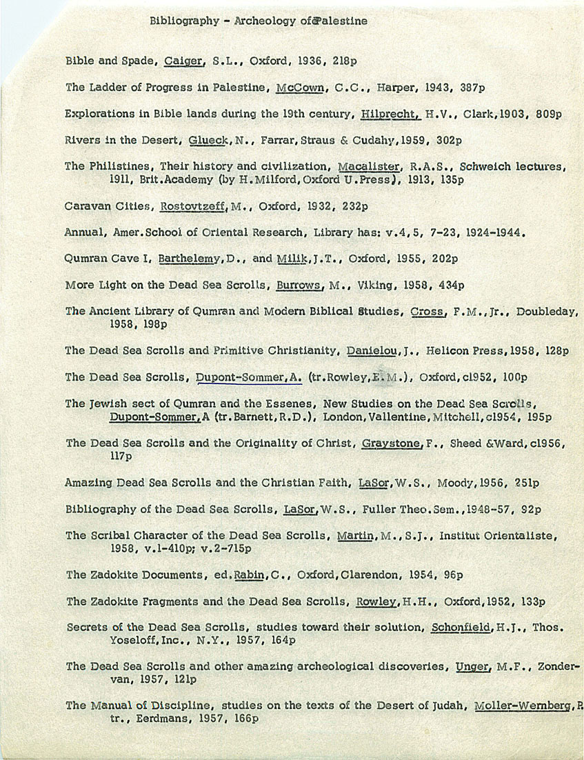Page One
