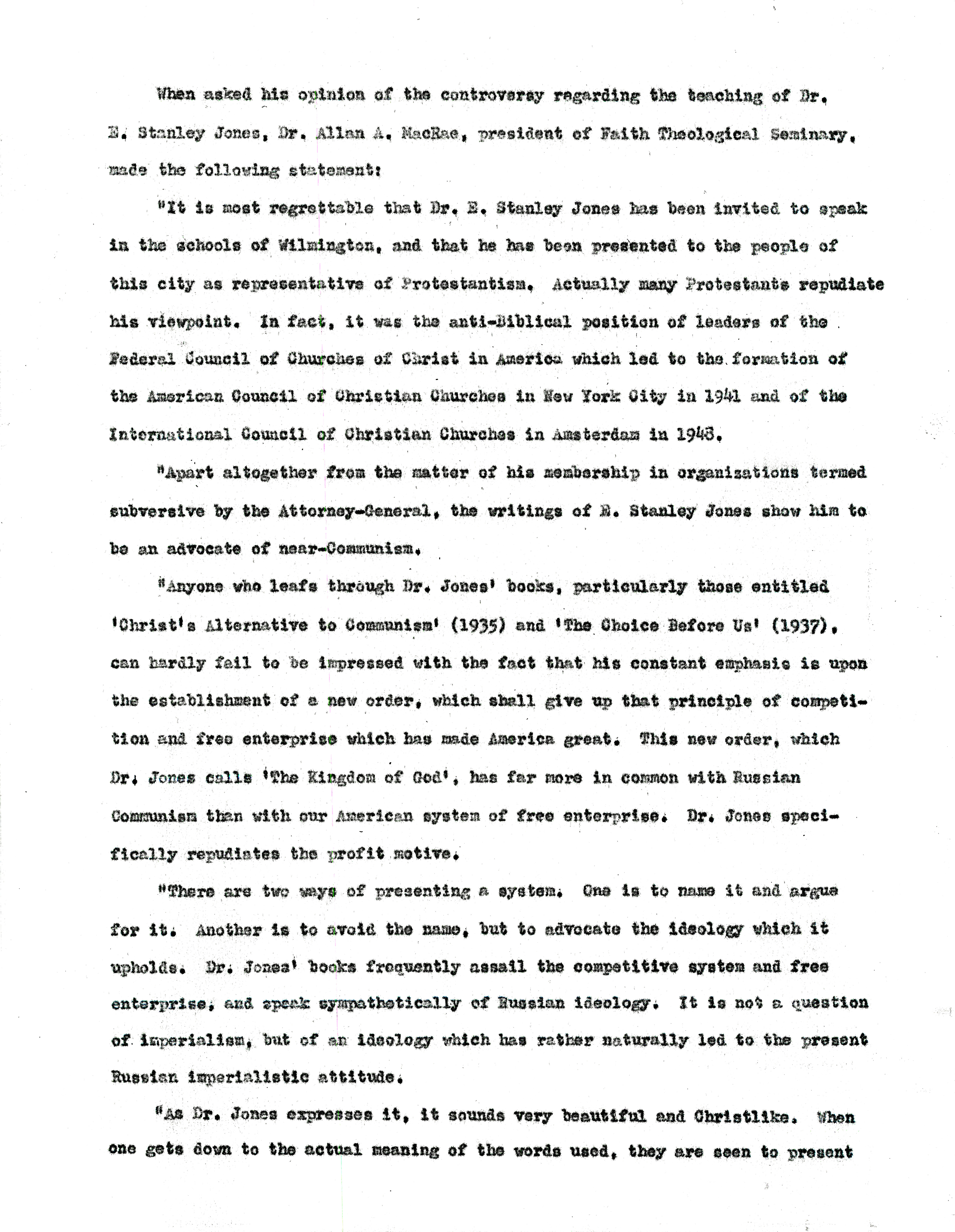 Page One