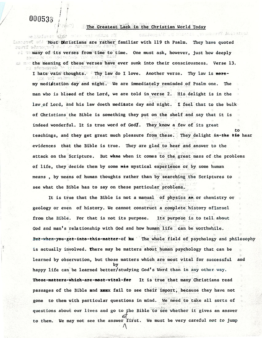 Page One