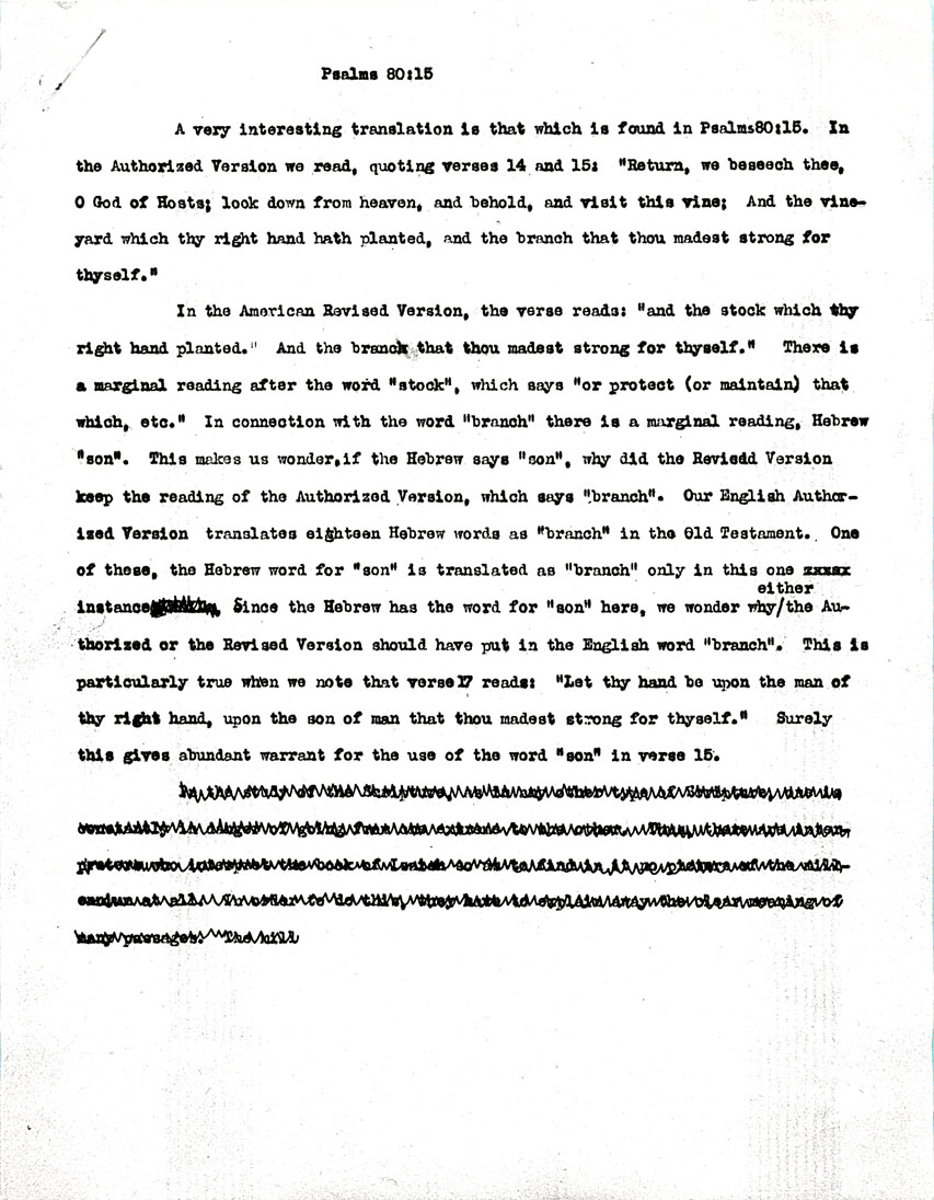 Page One