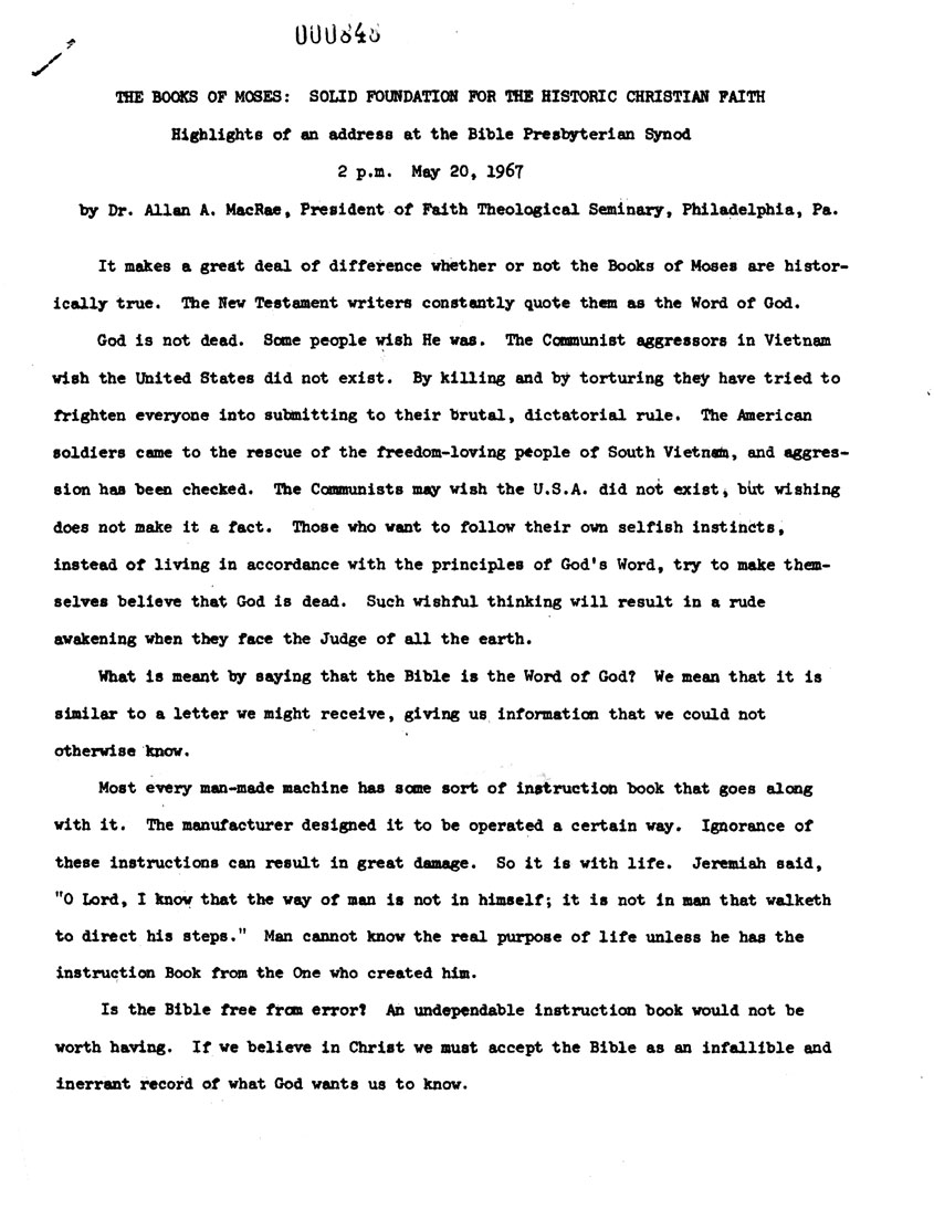 Page One