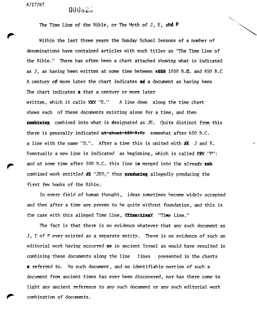 Page One