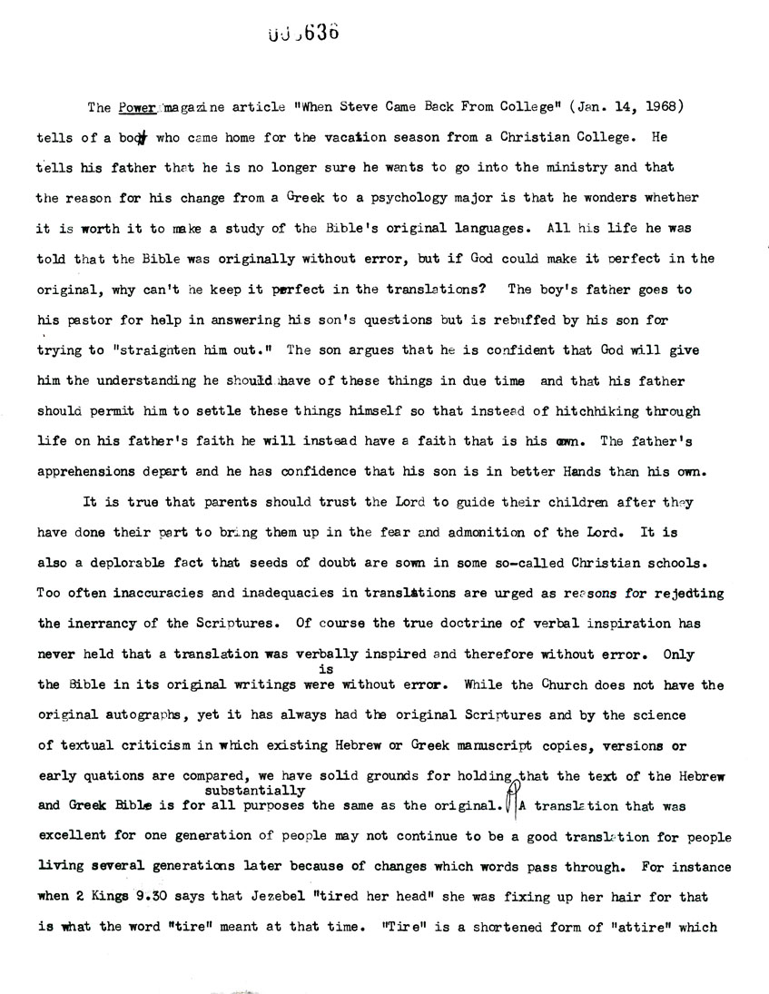 Page One