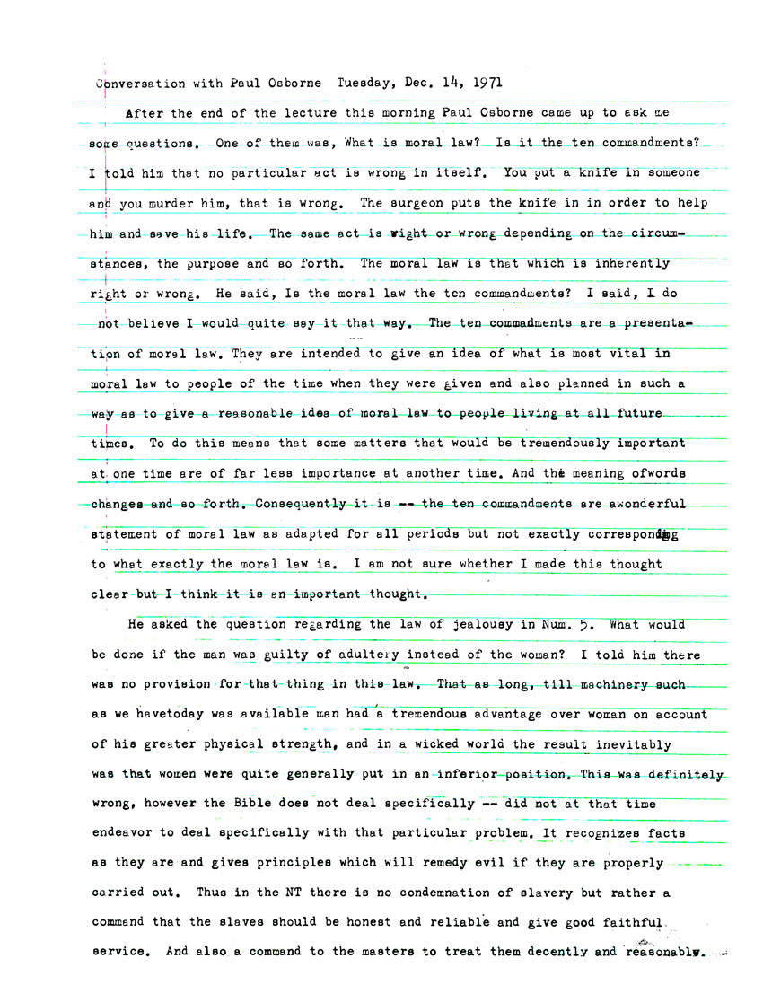 Page One