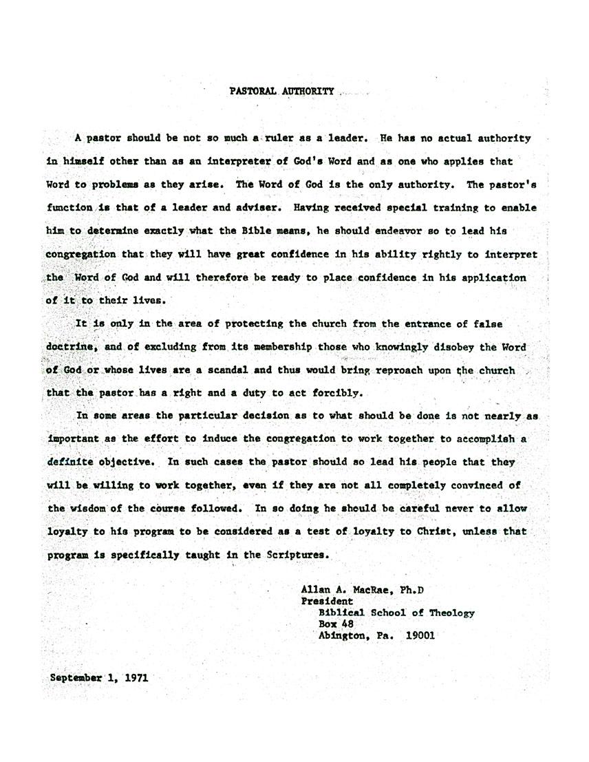 Page One