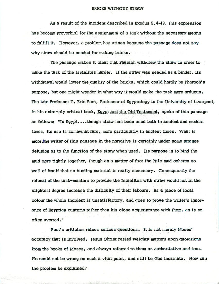 Page One