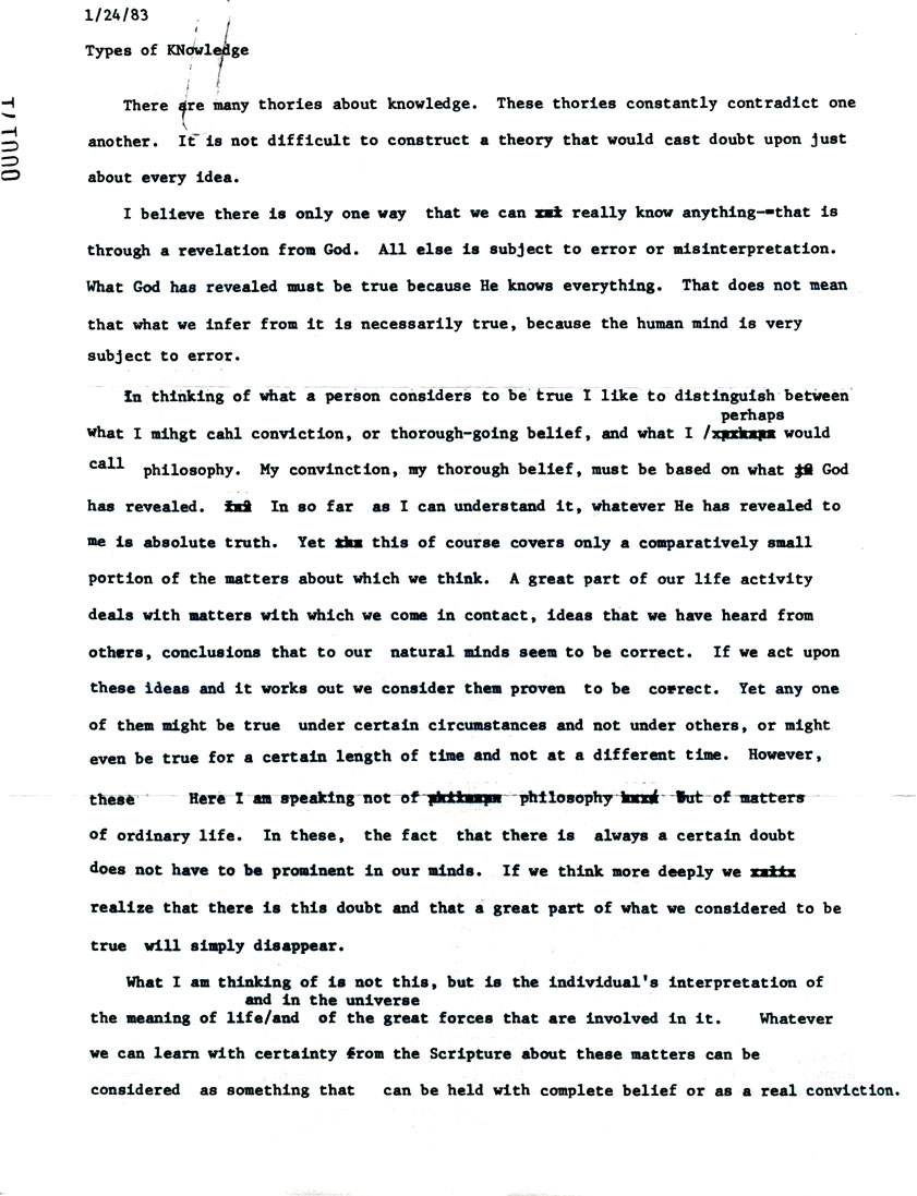 Page One