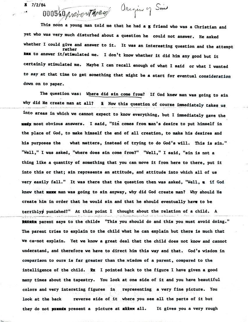 Page One