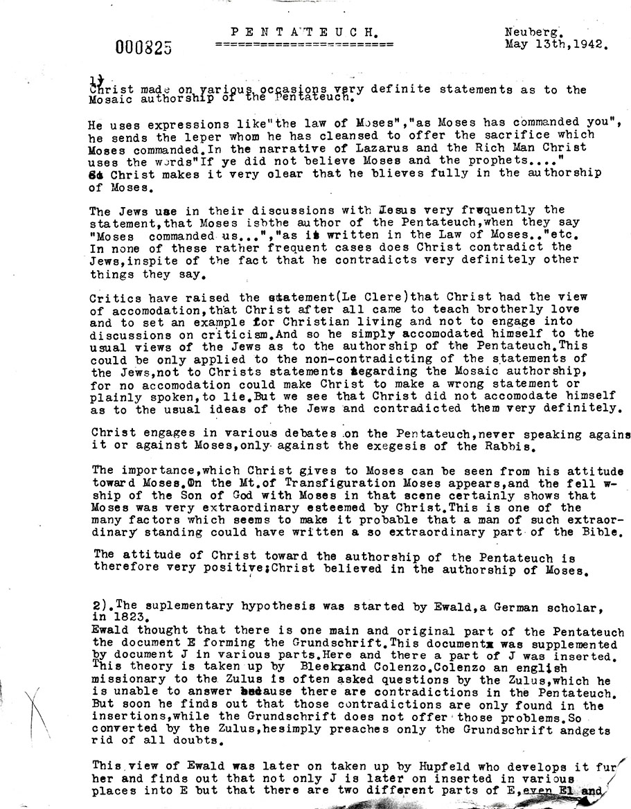 Page One