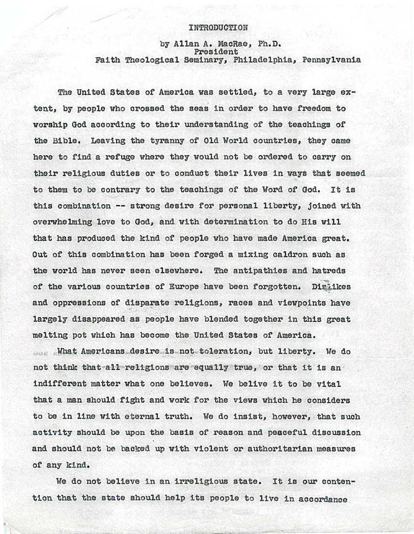 Page One