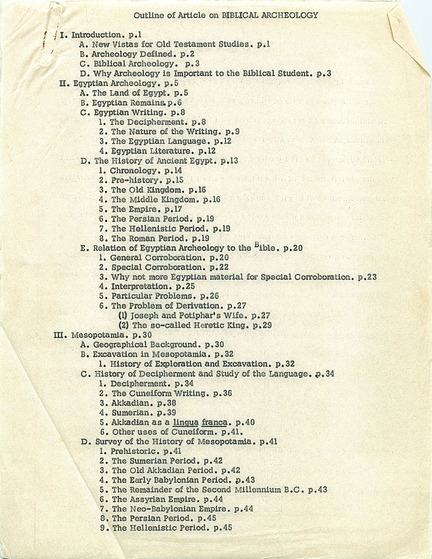Page One