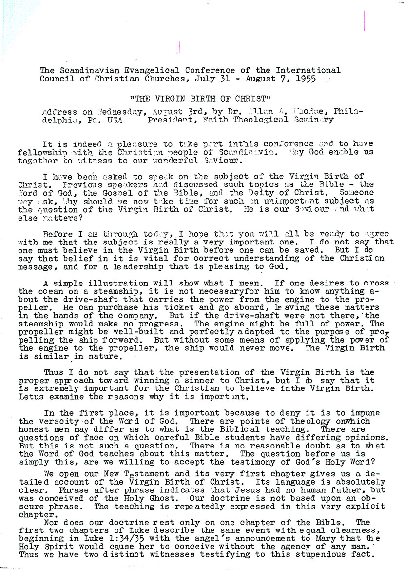 Page One