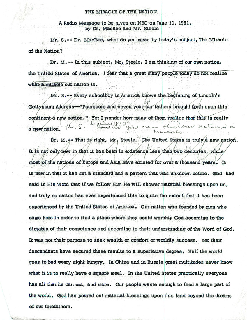 Page One